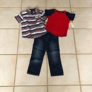 NWT DKNY 3-piece set for 2T